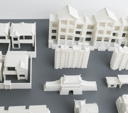 High-precision resin 3D printed Architectural Models