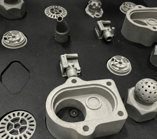 Industrial Metals Components Display