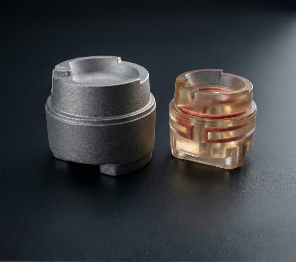 Metal & Clear Resin Components