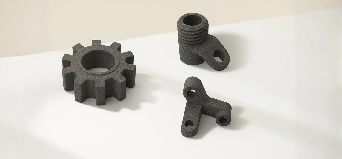 Nylon SLS robotic arm assembly