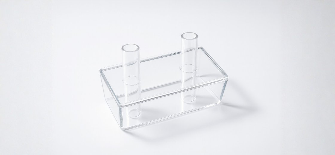 Transparent resin SLA prototype